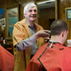 Illustration for article titled Man Feeling Pressure To Live Up To Conversation Between Barber And Customer In Next Chair